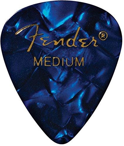 Fender 8 Pieces Teardrop Medium Guitar Picks Assorted Colors