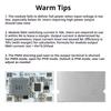 DC-DC Boost Power Supply Module 2.7-11V To 5V/12V 10A With Short-Circuit Protection Mini Boost Power Board With TVS Input/Output