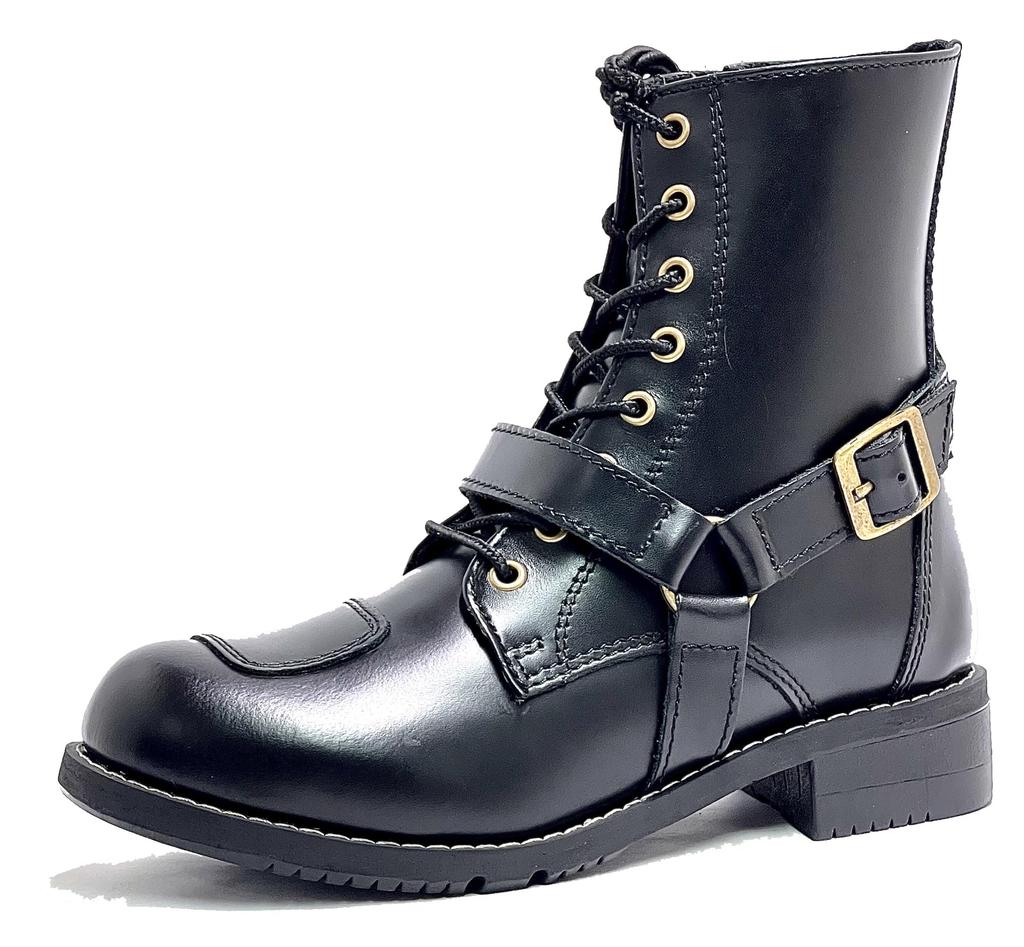 Wildwing Falcon Size Genuine Leather Motorcycle Stylish and Perfect for City Recommended for (WILDWING) Black, 26.5cm, Boots. Walking. Beginners.