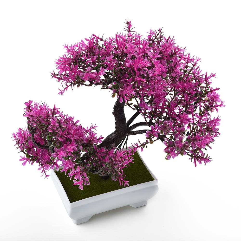 Künstlicher Topf Bonsai Topfpflanze Simulation Kiefer Baum Heim-/Bürodekor