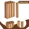 12 Pieces Craft Rolls Eco Friendly Round Premium Paper Towel Tubes for Crafts Arts Projects