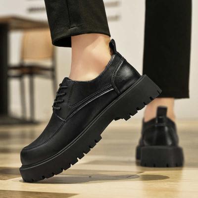 Modne buty Oxford na grubym obcasie dla dorosłych mężczyzn, luksusowe buty wizytowe, męskie sneakersy, sportowe, wakacyjne, wszystko obuwie