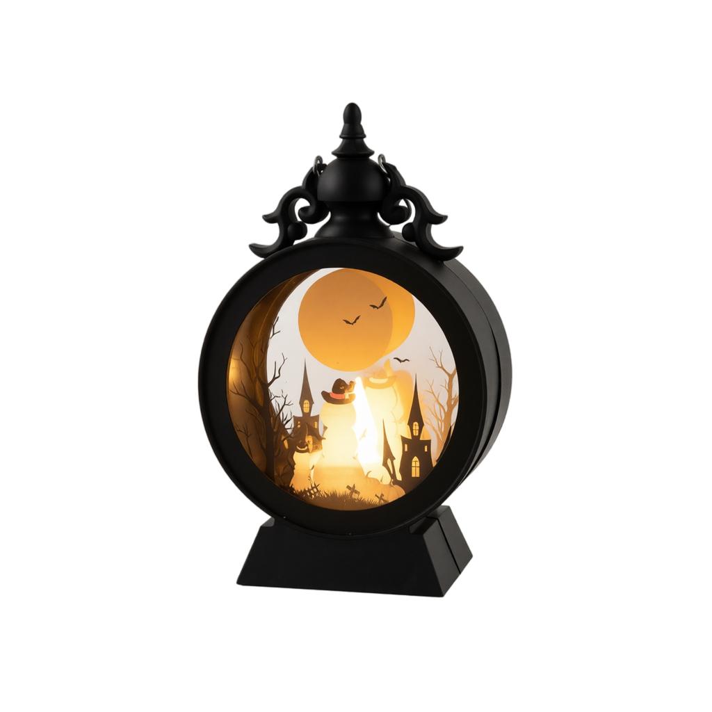 Halloween Witch LED Light, Glowing Decoration for Indoor and Outdoor Use, Holiday Party Decor