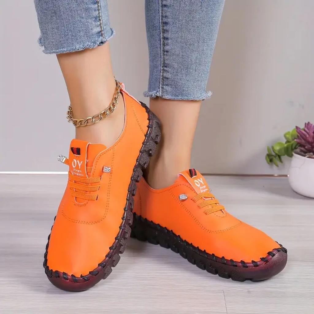 Cusături manuale, Pantofi de damă, Pantofi plați, Pantofi simpli, Pantofi casual, Rezistenți la uzură, Pantofi respirabili
