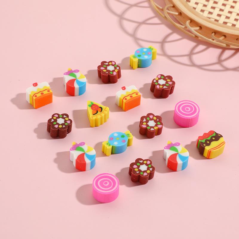 

Mini Toast Bread Eraser - Cute, Creative, Easy to Use, No Crumbs, Perfect for Students and Children
