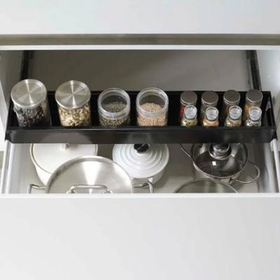 Drawer Storage Divider Multi-Purpose Classification Drawer Rack Retractable Spice Rack for Bedroom Kitchen Utensils Tools Closet