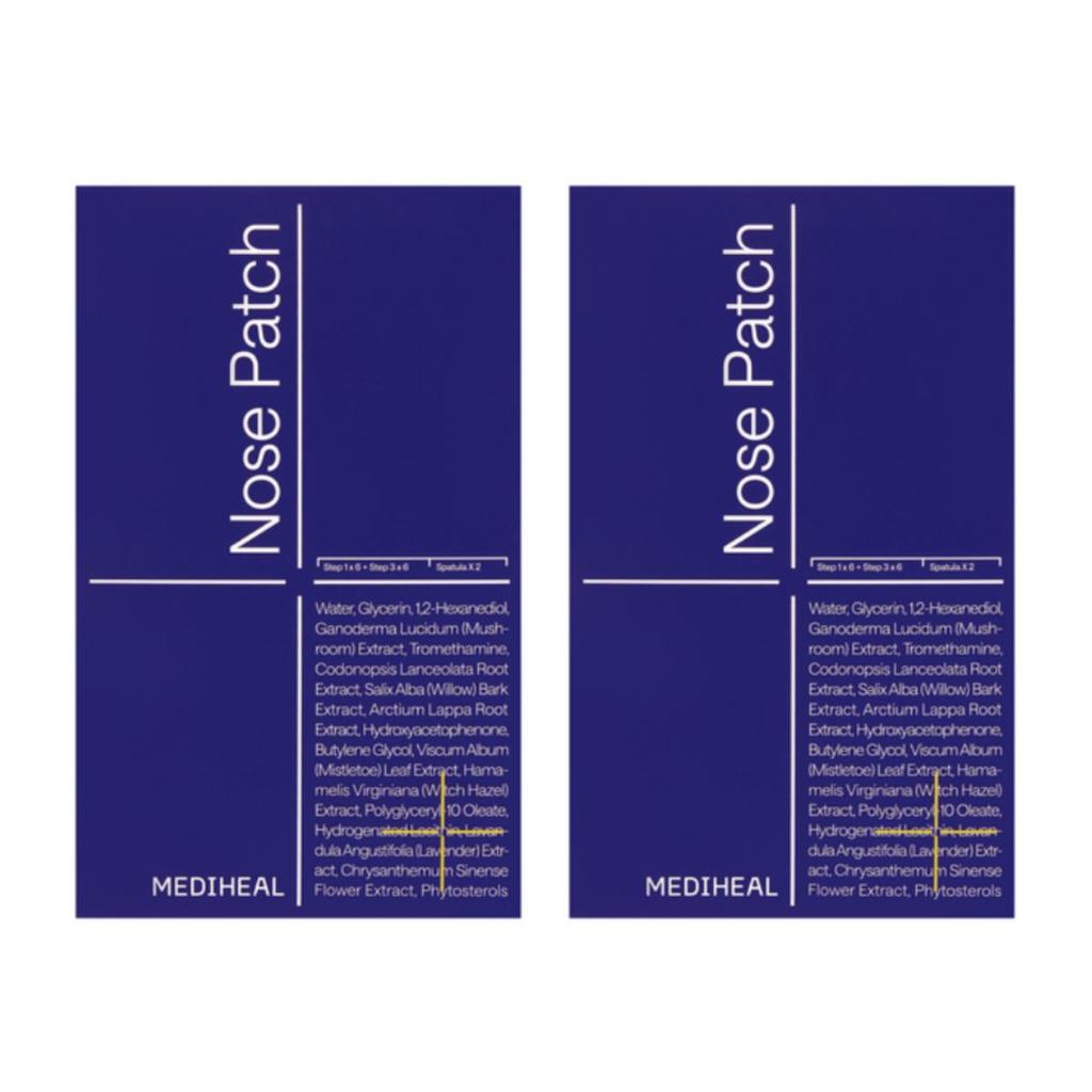 Mediheal Mitesser-schmelzende Clear Nose Patches 6 Stück