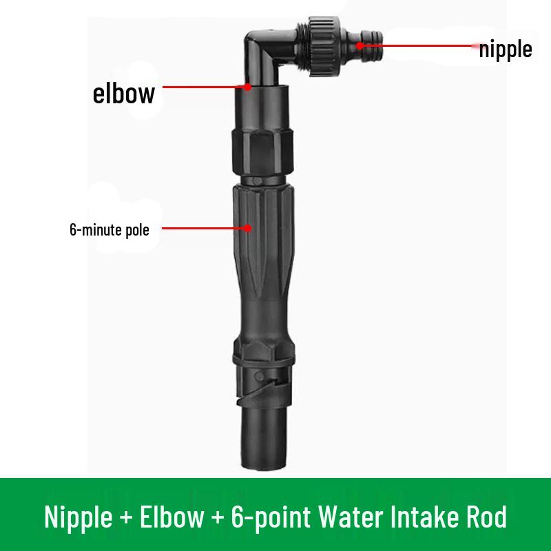 6-Point Lawn Water Valve with 1-Inch Connector for Quick Landscaping