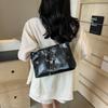 Large capacity chain retro tote bag women's new fashion casual texture small bag single shoulder underarm women's bag