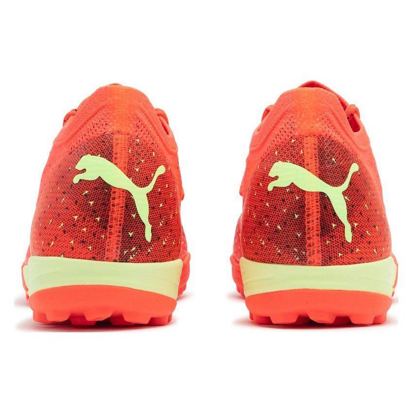 Puma Future Z 1.4 Pro Cage Bout Rond Lacets AG (Crampons Courts en Caoutchouc) Chaussures de football Homme Chaussures de football Orange Vert 106992-03