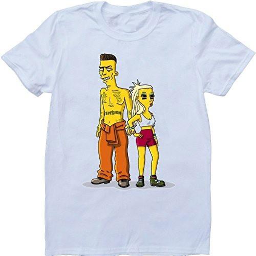 Новая футболка унисекс Die Antwoord Band Ninja Yolandi Visser Белая Все размеры CK016 XL