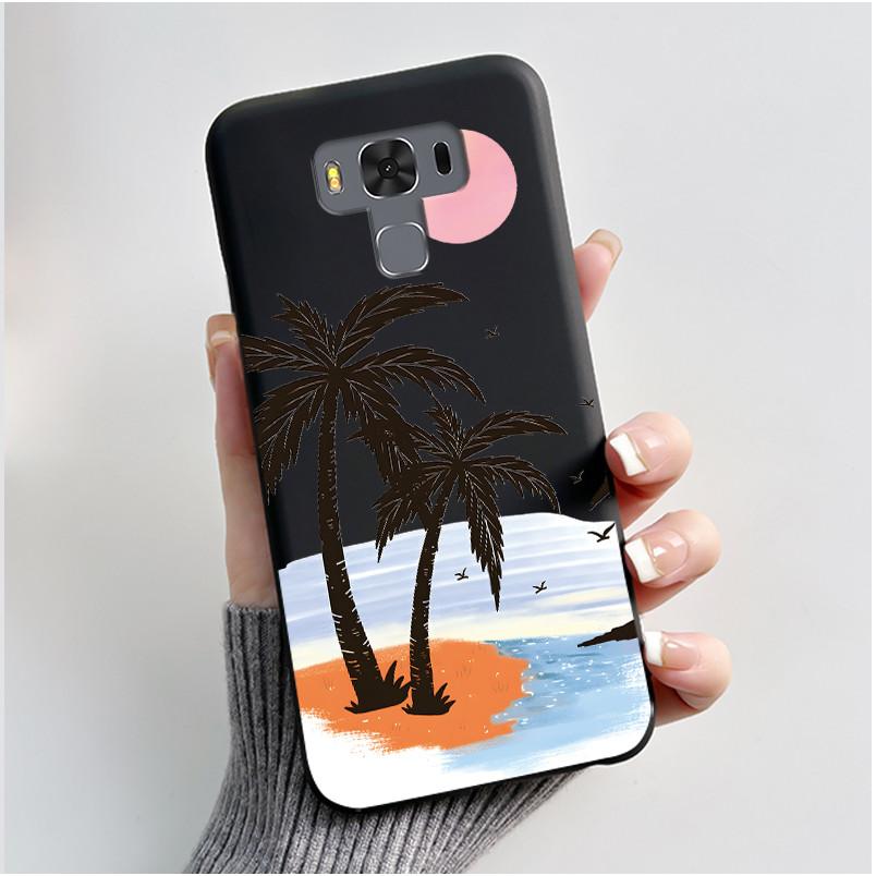 

Чехол для Asus ZenFone 3 Max ZC553KL Capa Coque Милый Мультяшный Принт Чехол Защитная Крышка Мягкий Силикон Черный Корпус Funda Asus Zenfone 3 Max ZC553KL