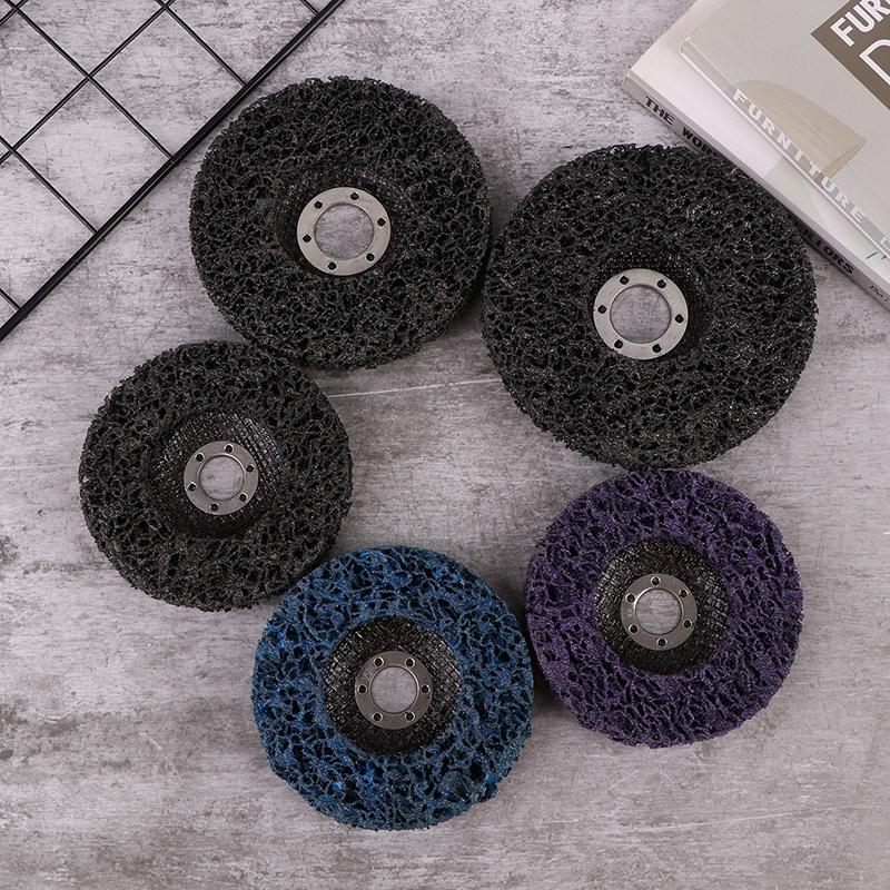 4/4,5/5 palců 1 ks Lamelový lešticí kotouč z nylonových vláken 800 zrnitost Pro úhlovou brusku Na leštění dřeva a kovu