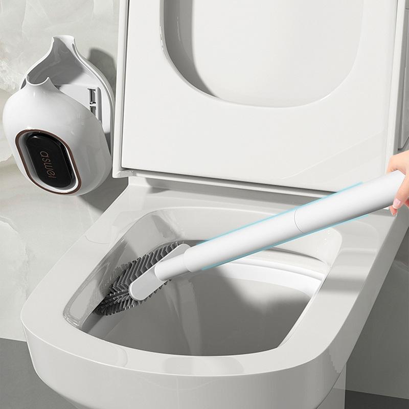 Aromatherapy Toilet Brush Cleaning Products for Home Silicone Cleaning Brush WC Accessories Toilet Accessories Bathroom