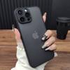 Luxury Transparent Matte Phone Case For iPhone 11 12 13 14 15 16 Pro Max 16E X Xs Max XR 7 8 Plus Bumper Back Cases Cover