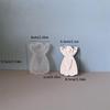 Heat Resistant Silicone Candle Mould With Girl Angelic Embossing for Handmade Gift Party Decoration