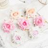 50/100Pcs Artificial Flower Wedding Decor Christmas Wreath Silk Rose Diy Home Vase Outdoor Garden Wall Diy Gift Candy Scrapbook