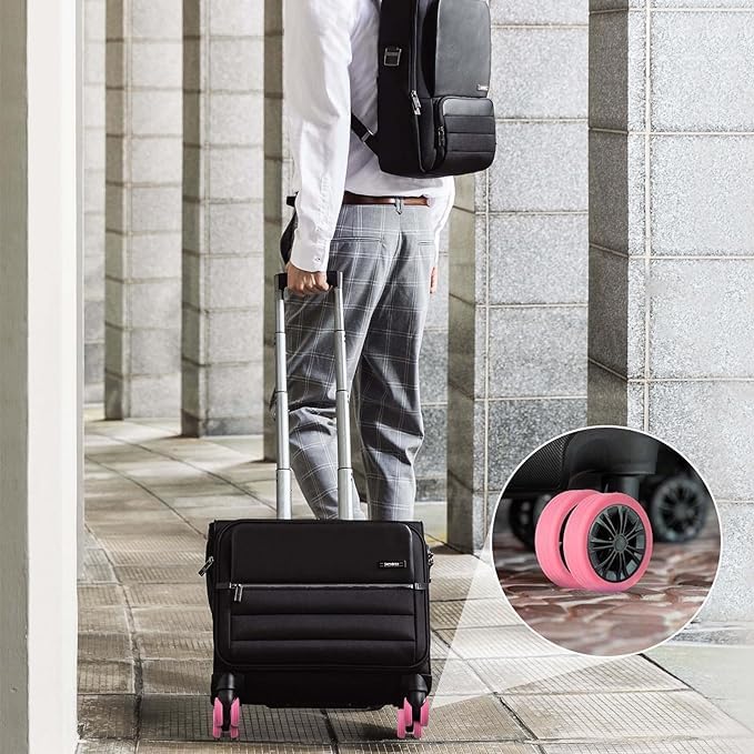 [Marcea] Kryty koleček pro kufry, příruční zavazadla, kryty kol, kryty pneumatik, sada 8 kusů, silikonové kryty kol, ochrana kol, cestovní tašky, kolečka