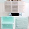 6Pcs Plastic Shoe Box Stackable Foldable Shoe Drawer Storage for Case top sale