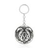 God of War Kratos Axe Game Keychain Metal Weapon Model Pendant Key Chain Car Motorcycle Jewelry Accessories Gift