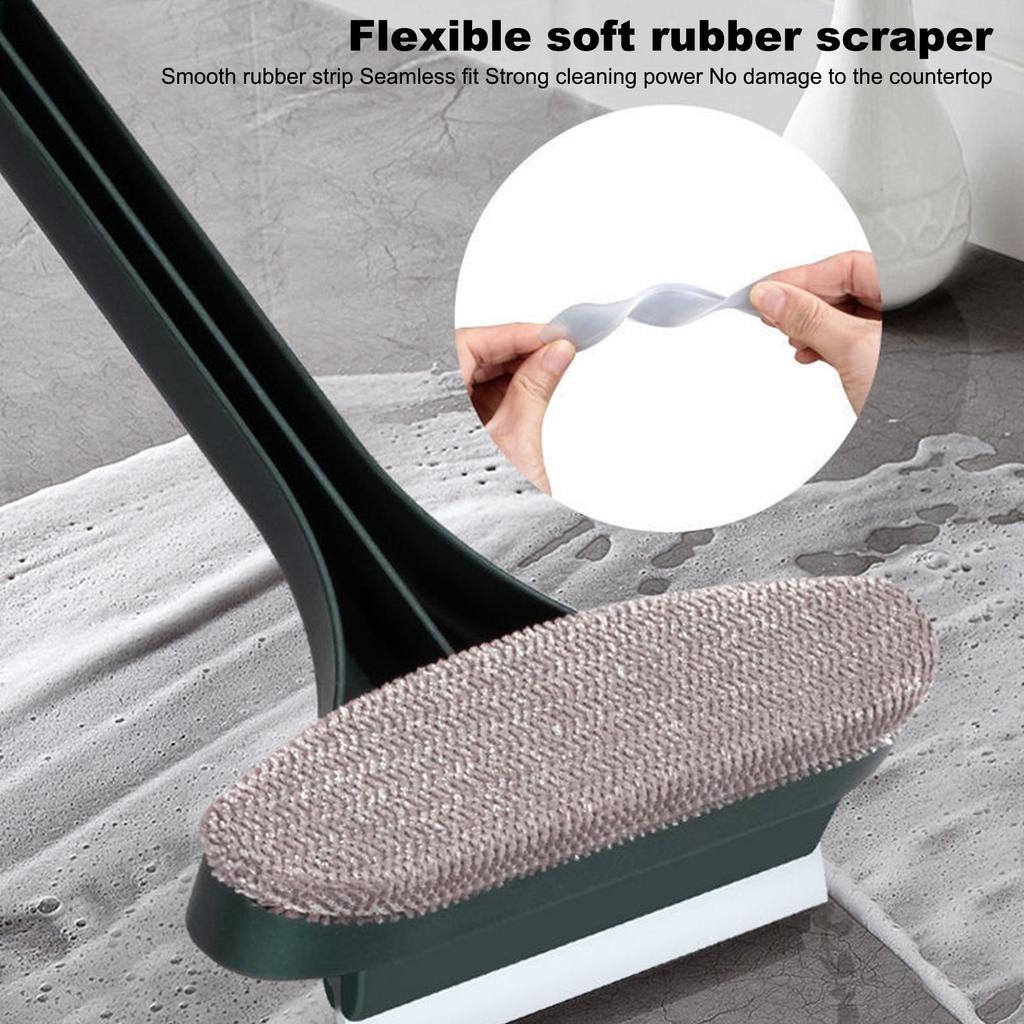 Multifunctional Anti-mosquito Screen Brush Glass Brush Dry and Wet Household Cleaning Dust Brush Window Cleaning Tool