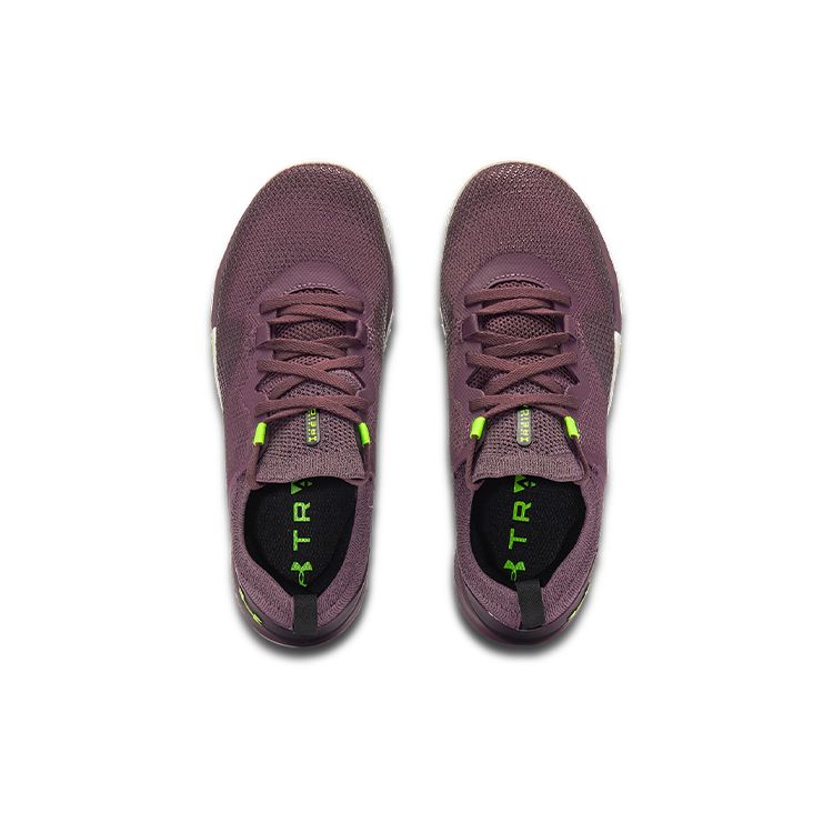 Under Armour TriBase Reign 3 Lightweight Breathable Comfortable Low-Top Training Shoes Women Sneakers Purple 3025125-501