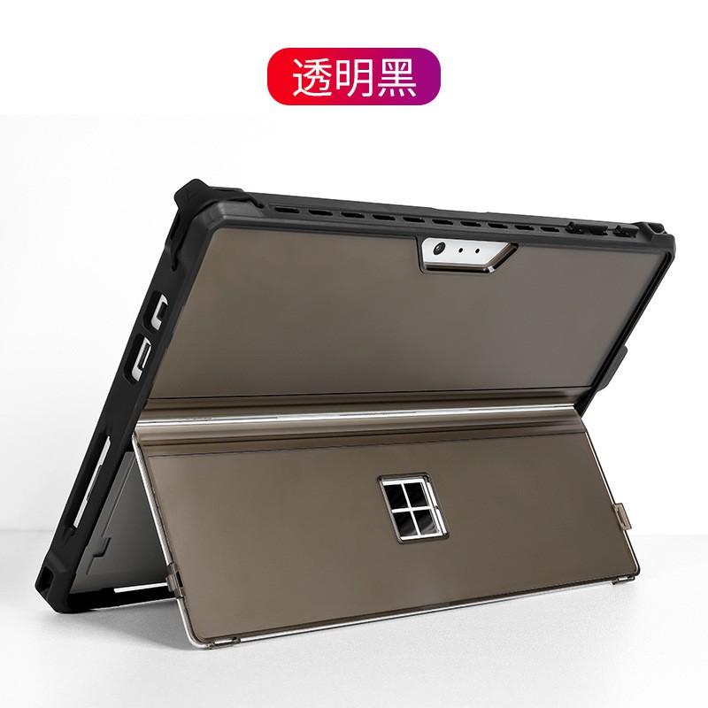 TPU Shockproof Case With Stand Surface Pro 4 5 6 7 8 9 10 11 12 Go 1 2 3 Transparent Black Blue Gray