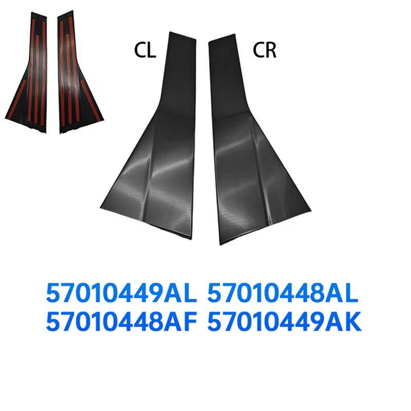 

1Pair C Pillar Applique Post Trims Molding 57010449AL 57010448AF For Jeep Grand Cherokee 11-21 Door Window Trims Panel