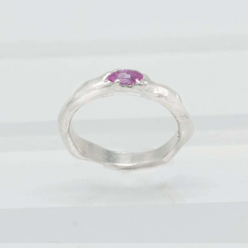 studio curve 1stone ring