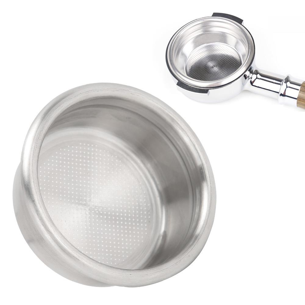 Single Wall Double Cup Coffee Basket 58mm Diameter Coffee Machine Accessories For Espresso Machine