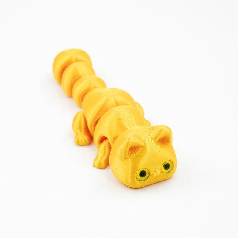 3D Printed Cartoon Kitten Figurine Indoor Desktop Decoration Birthday Christmas Gift Valentine'S Day Party Gift