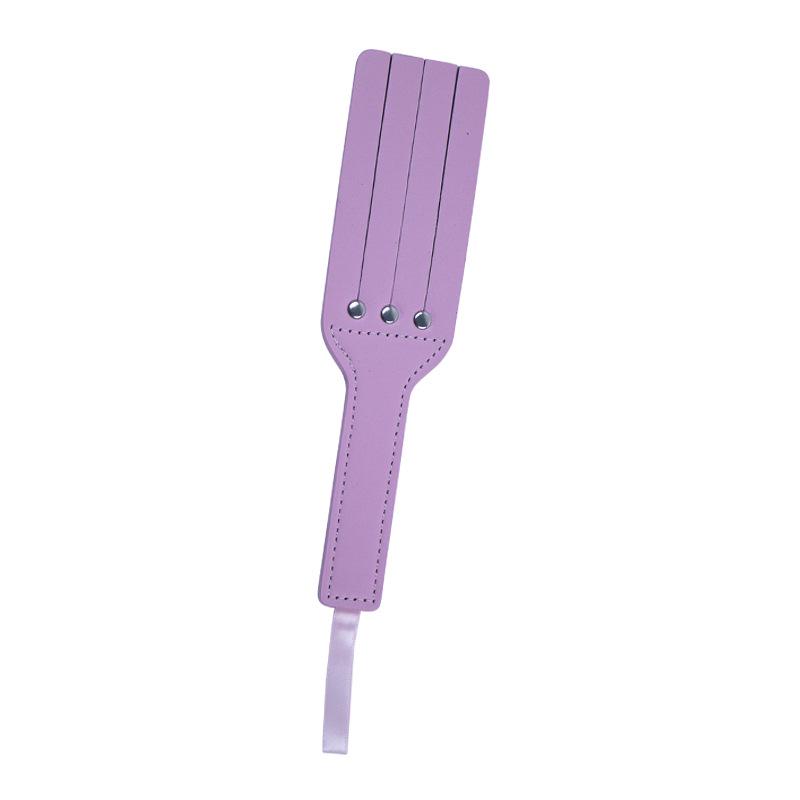 PU Leather Spiked Paddle - Couples' Flirtation and Spanking Toy.
