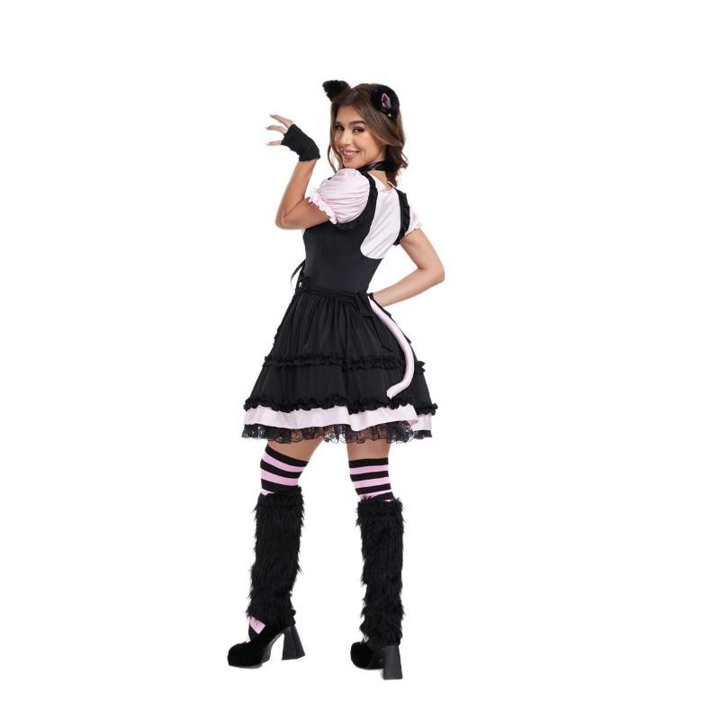 Neue Halloween-Modelle, Katzenmädchen-Kostüme, Dienstmädchen-Kostüme, Uniformen, Sex-Kostüme, Party-Kostüme.