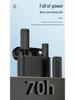 K10 Dual Wireless Lavalier Microphone for Outdoor Streaming & Recording with Noise Reduction