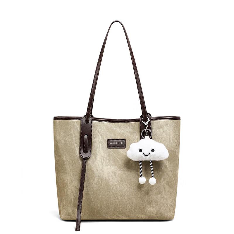 YUYULA Handbag, Women's Tote Bag, Large Capacity Shoulder Bag, Commuter Bag
