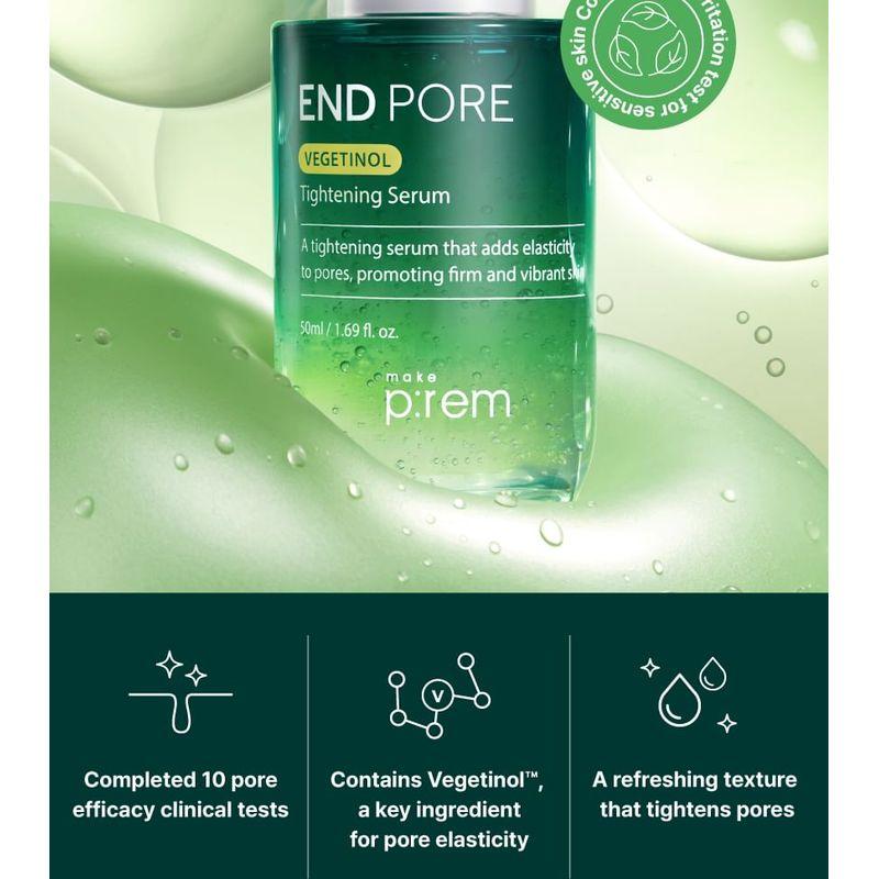 Make P:rem - End Pore Vegetinol Tightening Serum