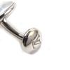 Louis Vuitton Cufflinks Men's Jewelry Accessories Logo Metal Silver MP1318 Used