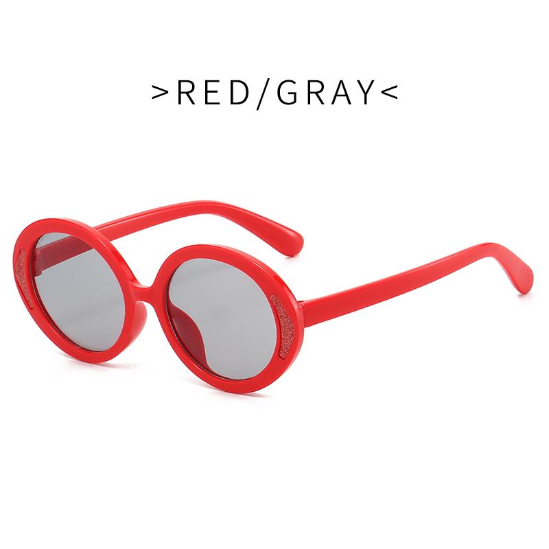 New Style Kids Sunglasses Fashion Style Round Sun Glasses Retro Style Trend Cute Boys Girls Eyeglasses Classic Sweet Children Sunglasses UV400