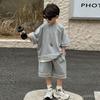 Summer Sports T Children's Clothing Fashion Shirt Set for Boys
