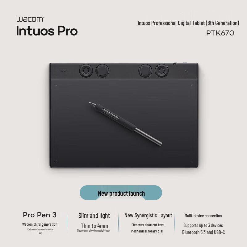 

Wacom Intuos Pro 8th Gen Pen Tablet