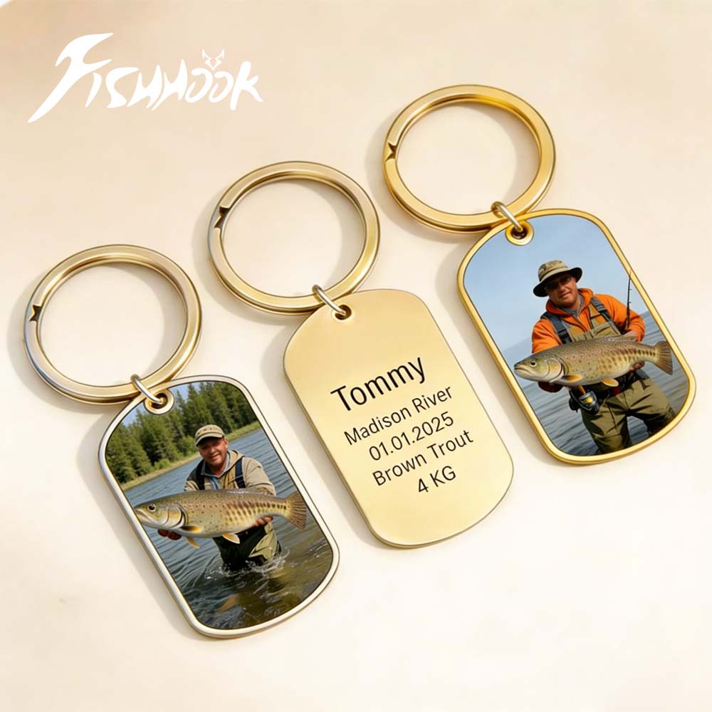 Print Demand Photo Keychain Personalized Custom Gift For Women Men Mother Father Dad Family Couple Stainless Steel Key Ring