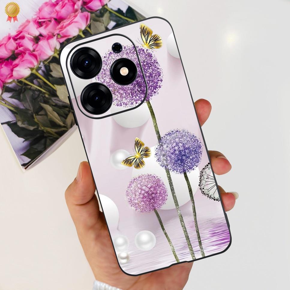 

For Tecno Spark 10 Pro Case Clear Cartoon TPU Silicone Shockproof Back Cover For Tecno Spark10 Pro Spark 10 Pro 10Pro Phone Case Spark 10 Pro