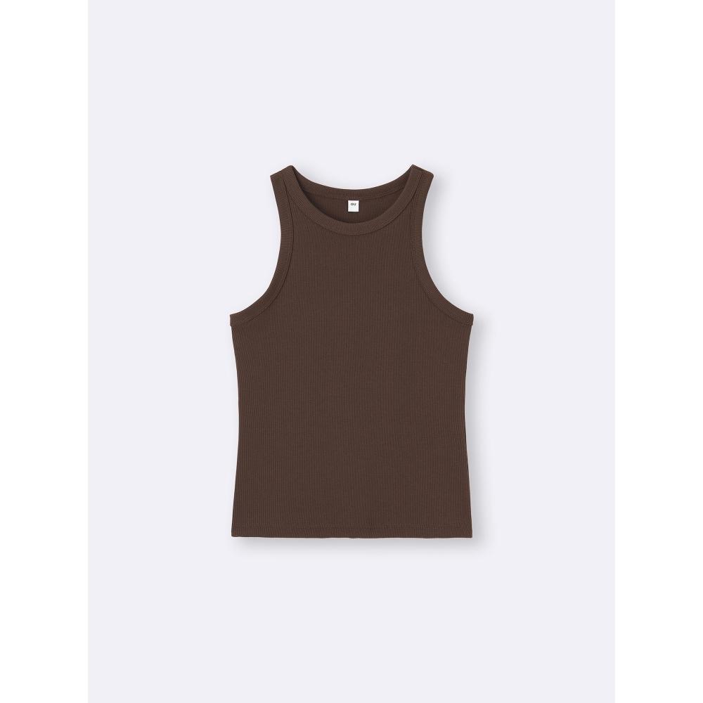GU by Uniqlo Ribbed Tank Top Os+ec