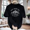 American Trendy Brand Pure Cotton Men'S Printed Short-Sleeved T-Shirt Trendy Men'S And Women'S Versatile Round Neck T-Shirt Men'S