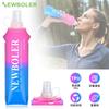 Gradient Sports Soft Water Bottle – Foldable Portable Hydration Bag for , Running & Outdoor Activities