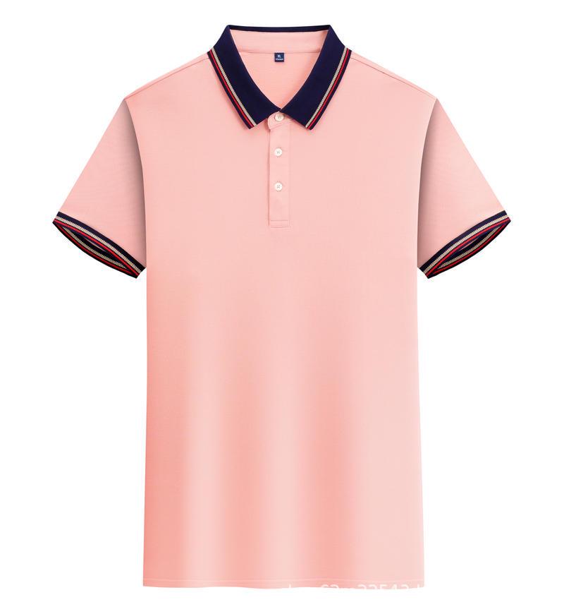 Custom Short Sleeve Polo Shirts - Personalized Work Uniforms with Embroidery Logo for Business or Group Class.