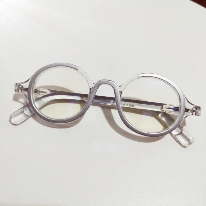Small Round Frame Reading Glasses Retro Presbyopic Eyeglasses Blocking Blue Light Hyperopia Eyewear +1.0..+4.0 Oculos