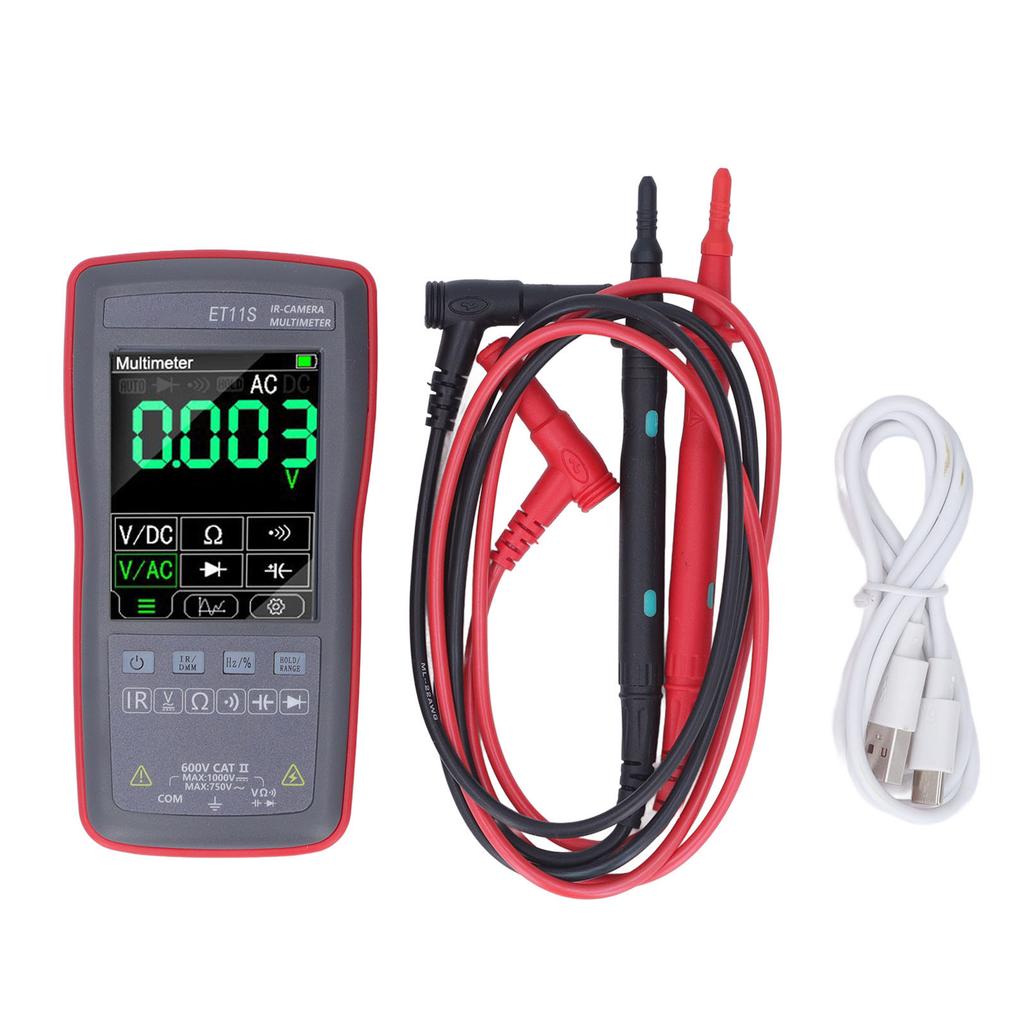 2 in 1 Thermal Imager Multimeter 768 Pixels 16Hz Thermal Imaging Camera 4000 Counts Display Digital 