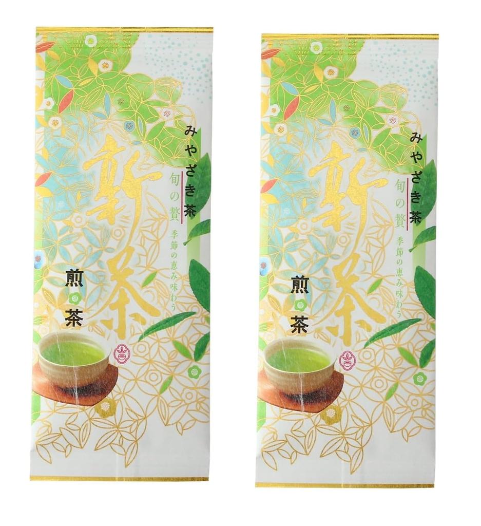 Miyazaki Economic Federation Direct Sales New Tea Miyazaki Tea Sencha 50g x 2 bags Green Tea Natural Flavor