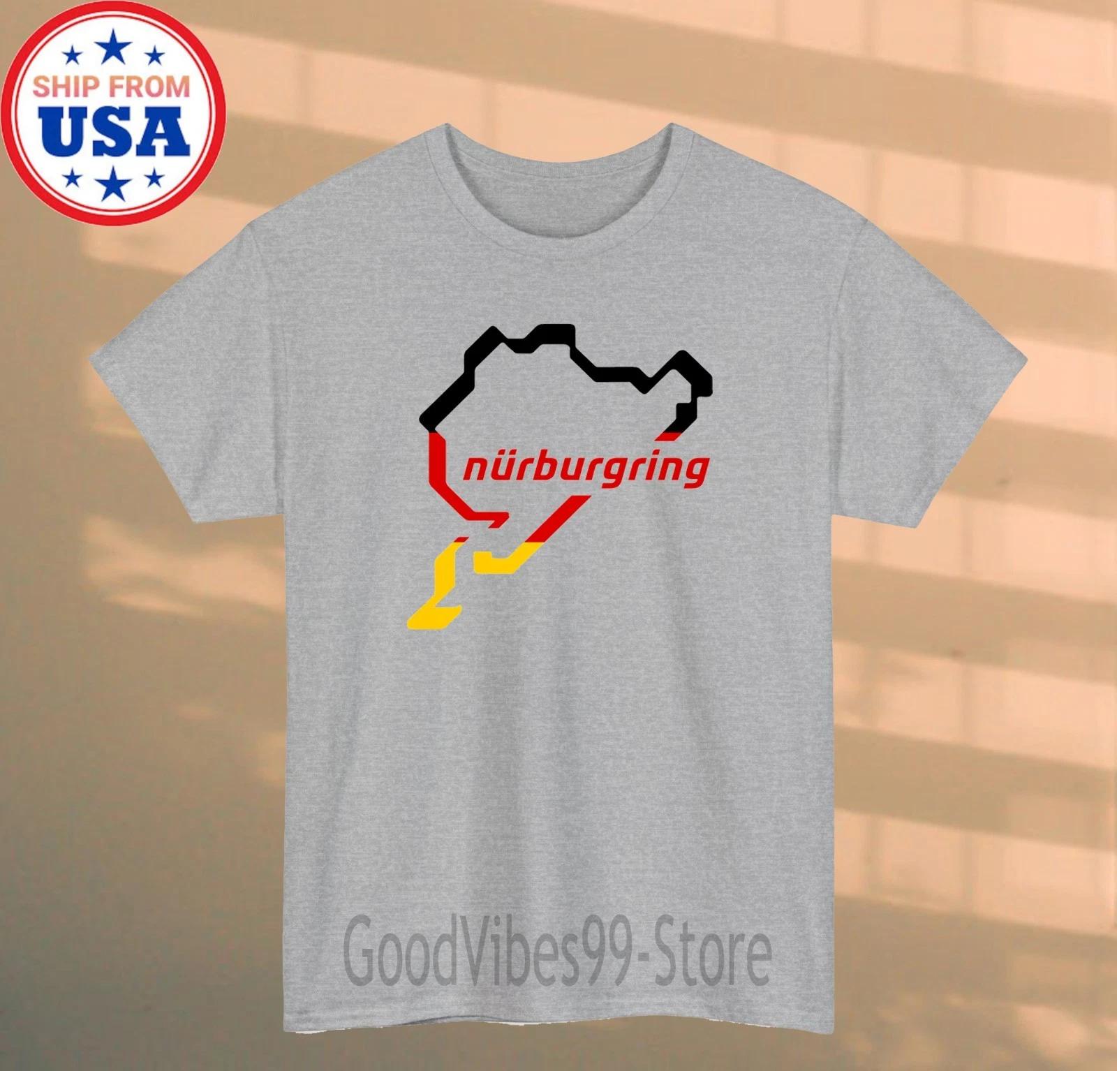 

Nurburgring German Race Men s Grey Size S-5XL 4XL